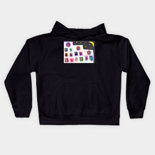 Moon Gazing Kids Hoodie